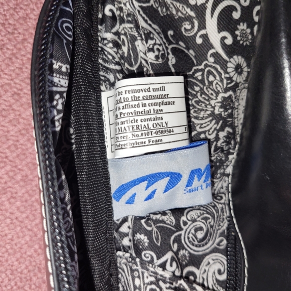 McKlein / Moline Leather Business Laptop Tablet Backpack Black Women's Bag - Picture 12 of 14